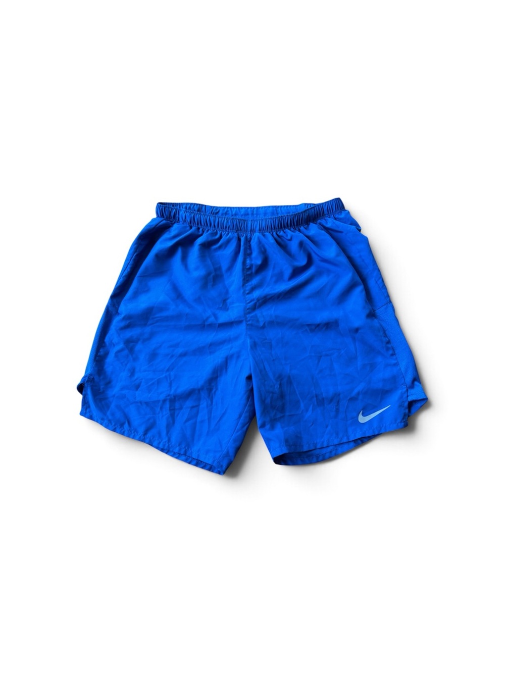 Nike Men’s Royal Blue Athletic Running Shorts with Swoosh